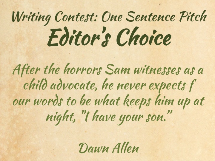 » The One Sentence Pitch Contest