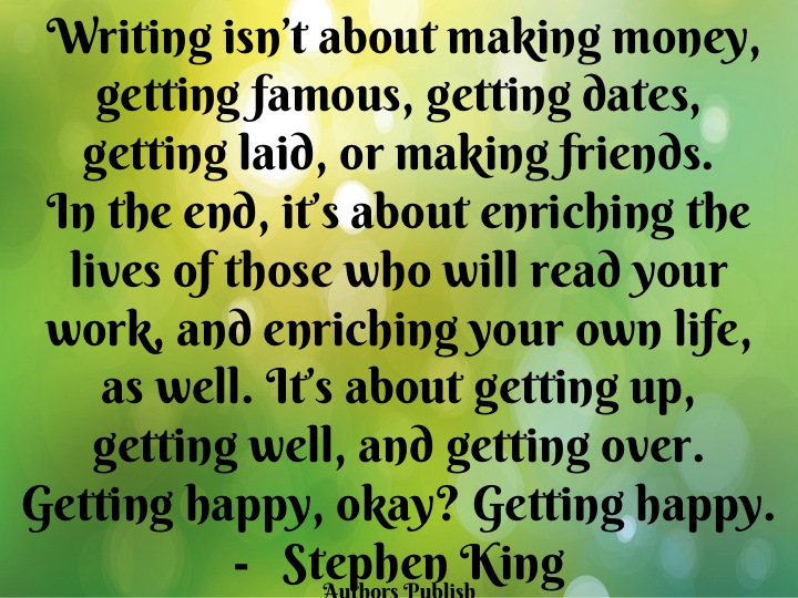 10 Words of Wisdom From Stephen King